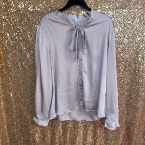taupe blouse